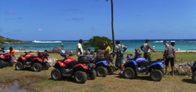 Excursions by Quad on Grande-Terre
